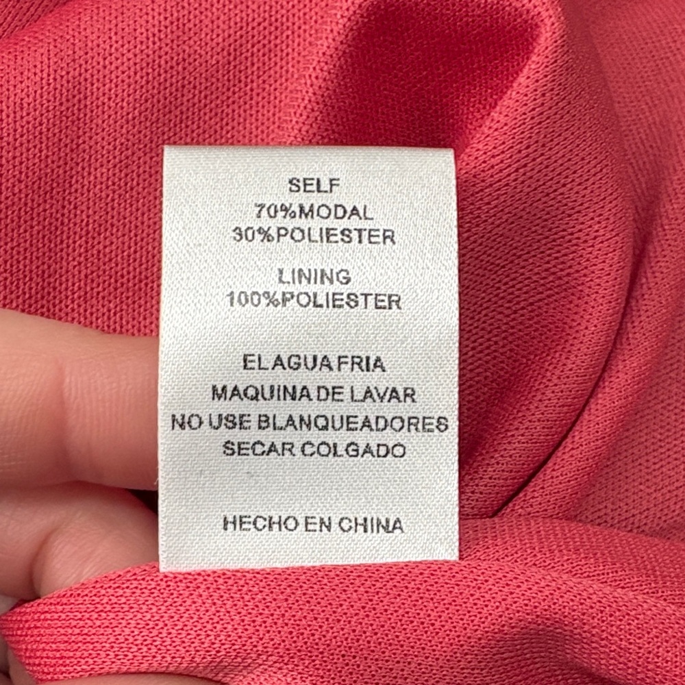 Sundays in Brooklyn Evereve Women's Modal Racer Tank in Rose Sz Medium NWT - Picture 5 of 6